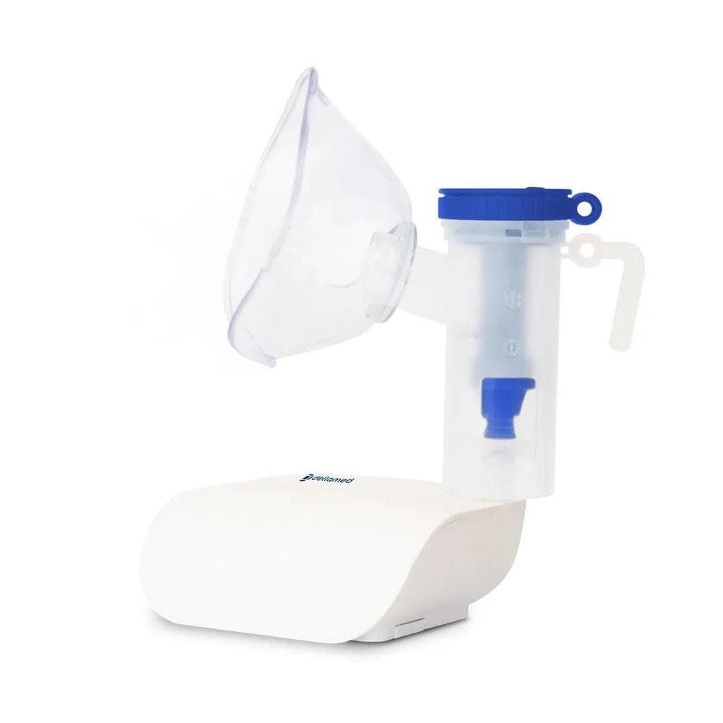 NEBULIZADOR INALADOR DE AR COMPRIMIDO ADULTO E INFANTIL DELLAMED
