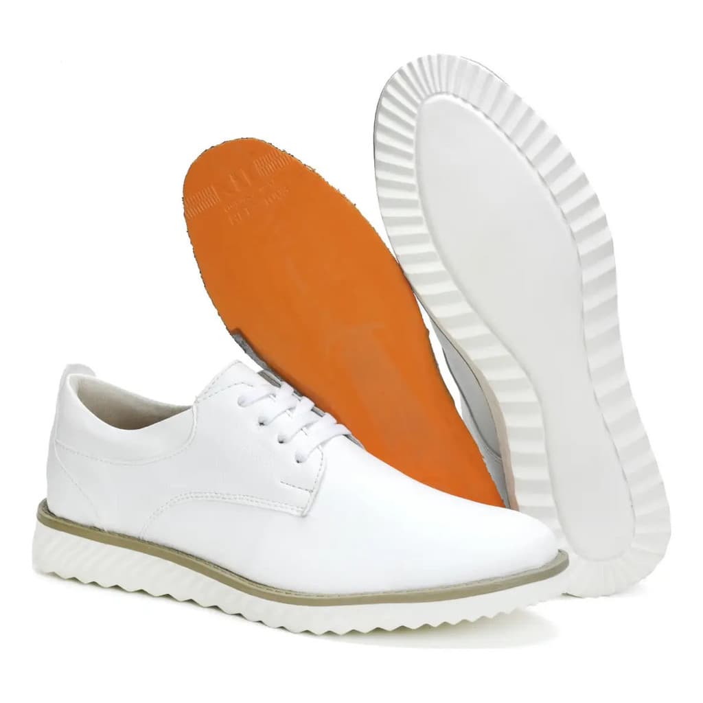 Mocassim Masculino Oxford Cadarço Loafer Casual Social Reforçado