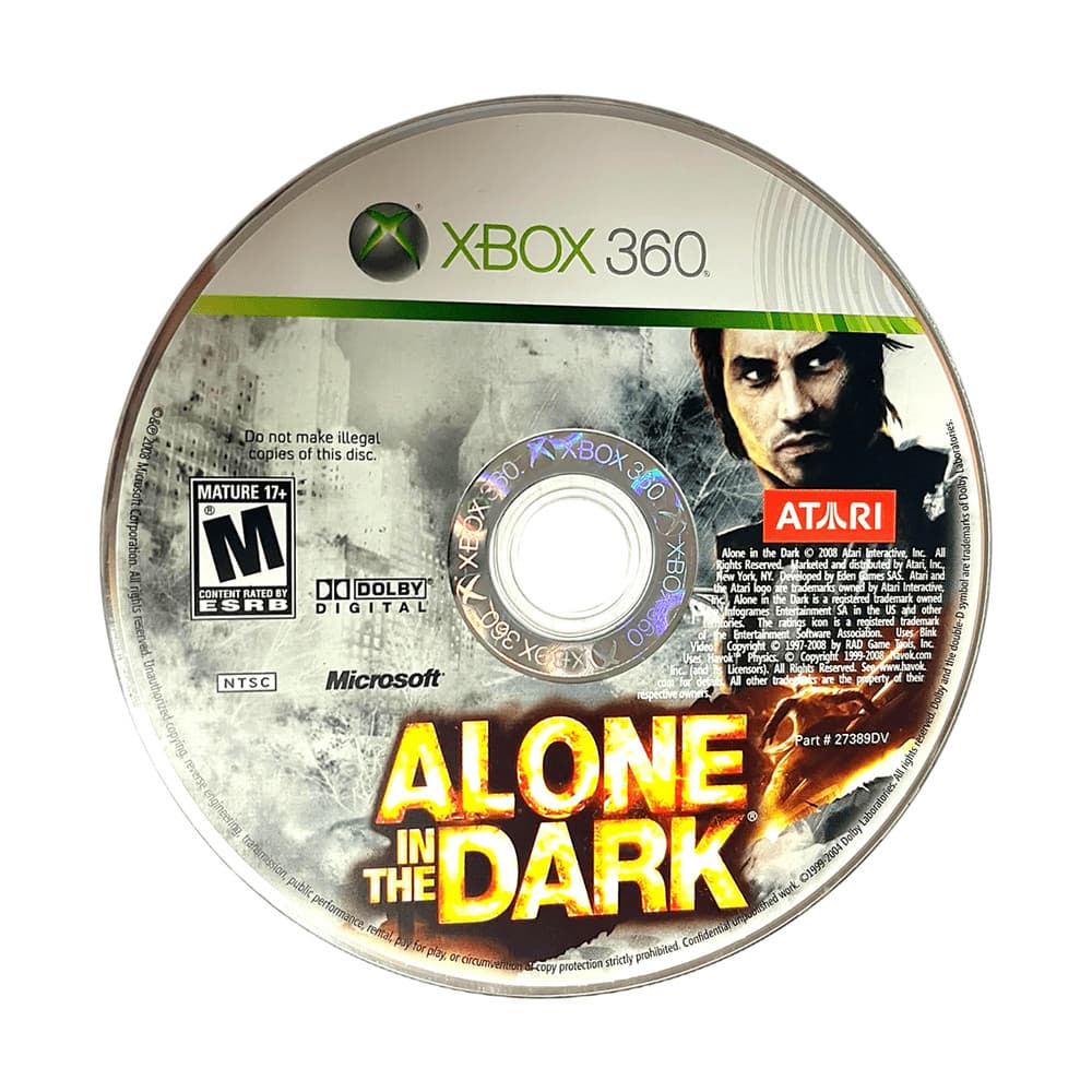 Jogo Alone in The Dark Xbox 360 Disco Original  (Seminovo)