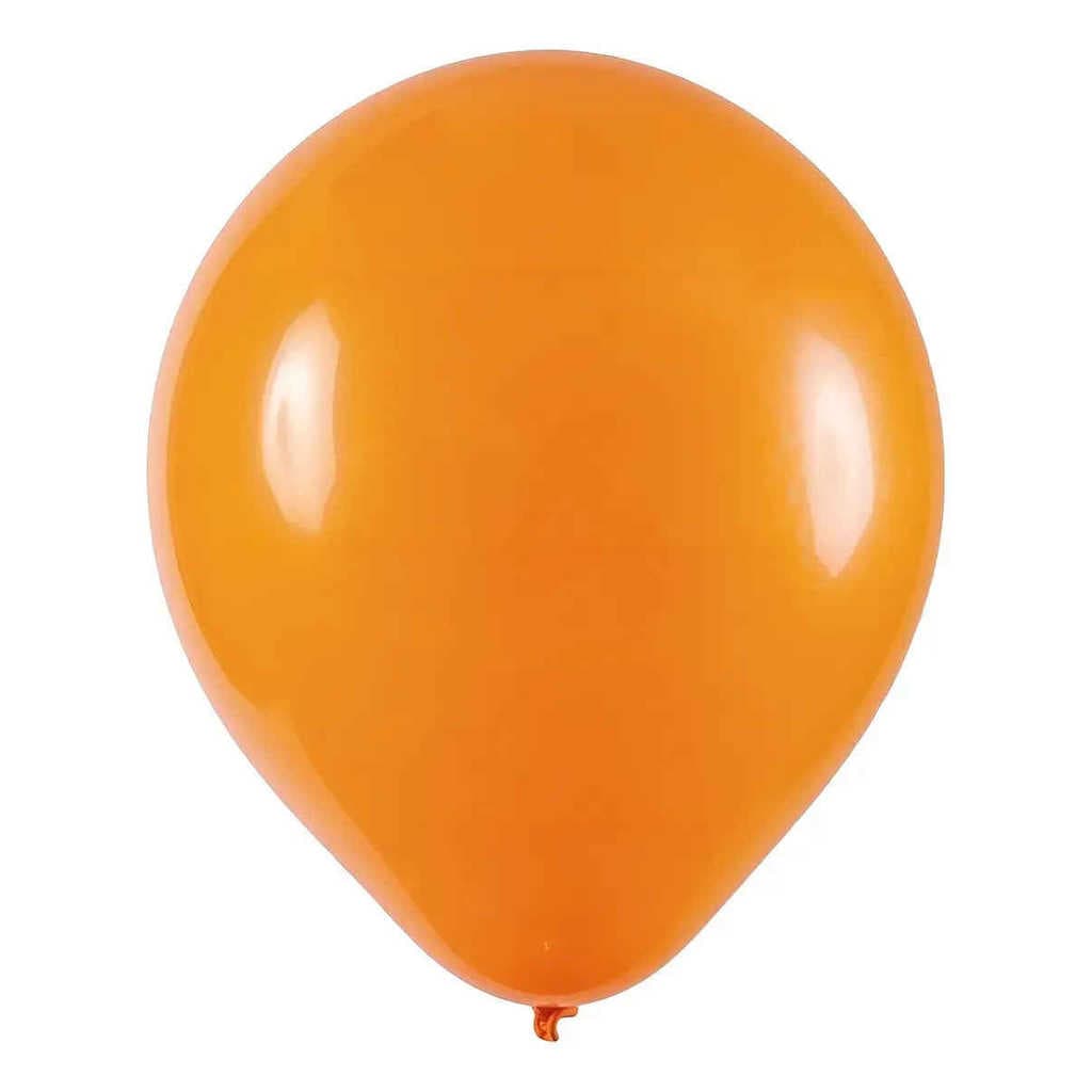 Bola Soprar Liso N.8 C/50 Laranja - Festball