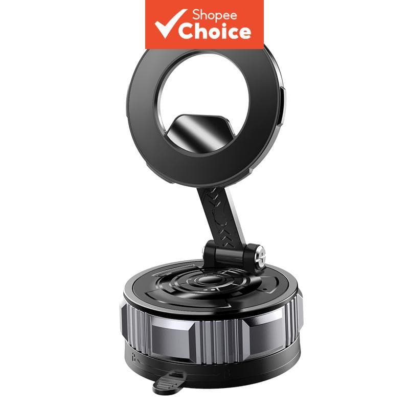 Suporte Magnético de Ventosa Rotativo 360° para Navegação Veicular