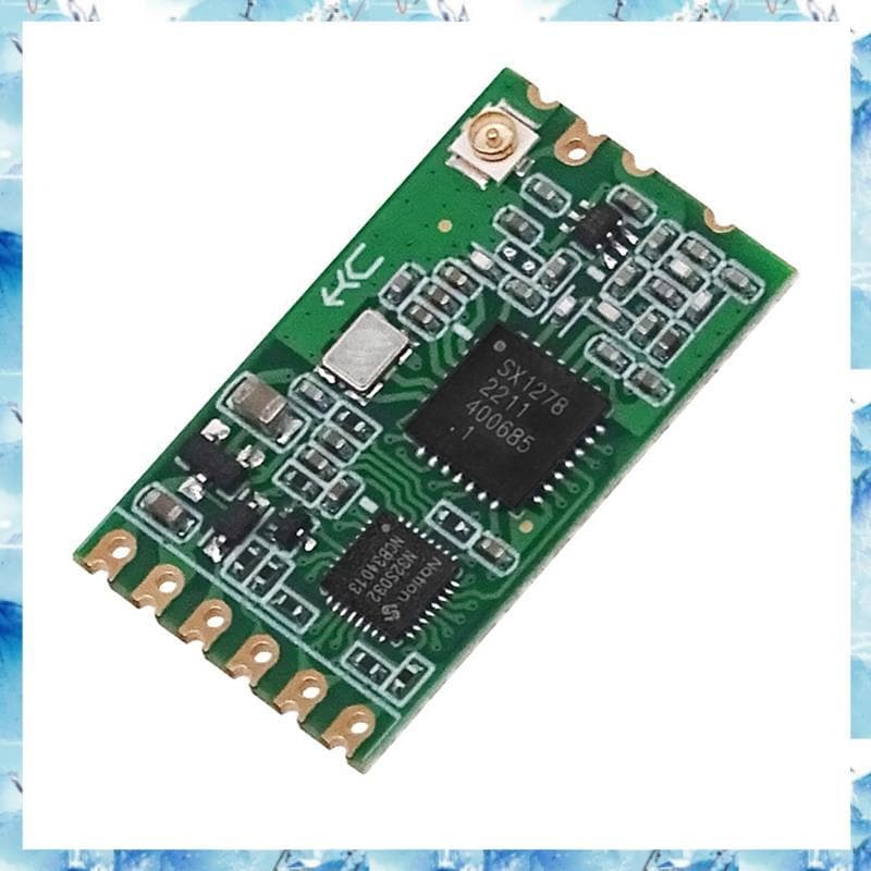 [Bcd]-14 Módulo Sem Fio LoRa Comunicação Serial 433MHz Transmissão Transparente