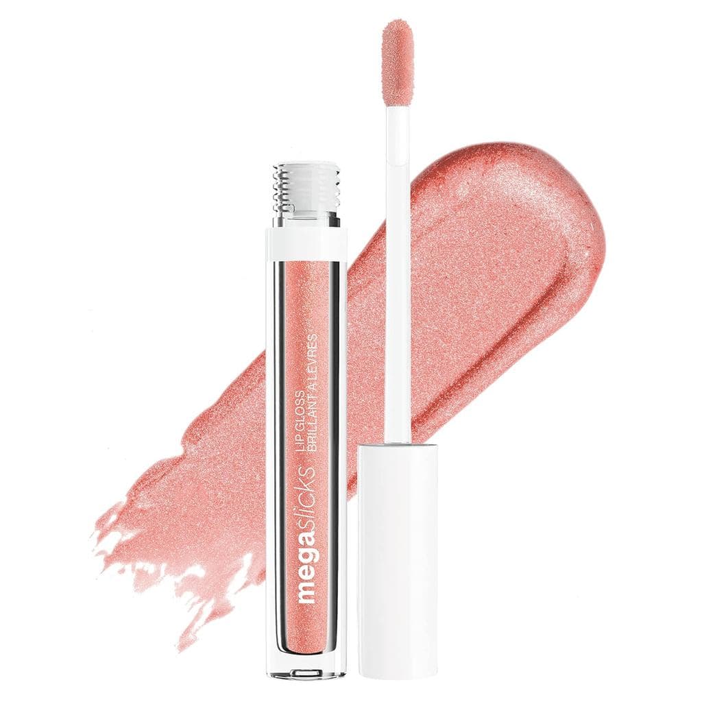 wet n wild MegaSlicks Lip Gloss, Ultra-Brilhante, Enriquecido com Vitamina E, Ultra-Brilho de Alto Brilho e Hidratante,