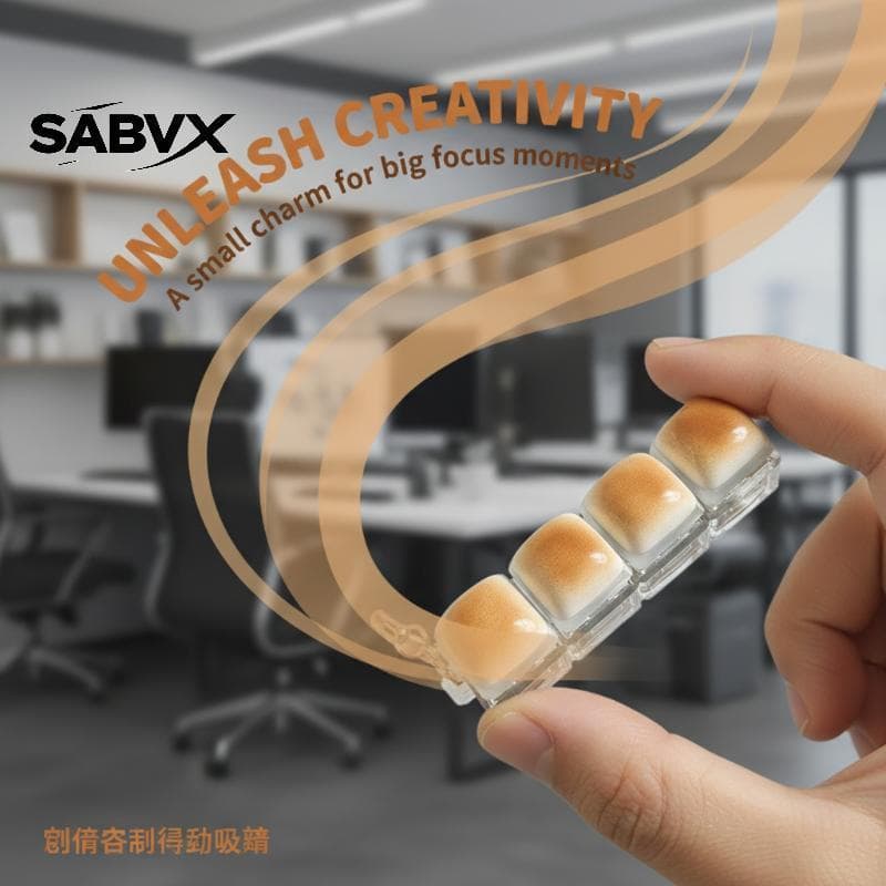 SABVX Pão Keycap Alívio Do Estresse Clier Chaveiro Teclado Mecânico Botão Dpress Fingertip Keyring BR