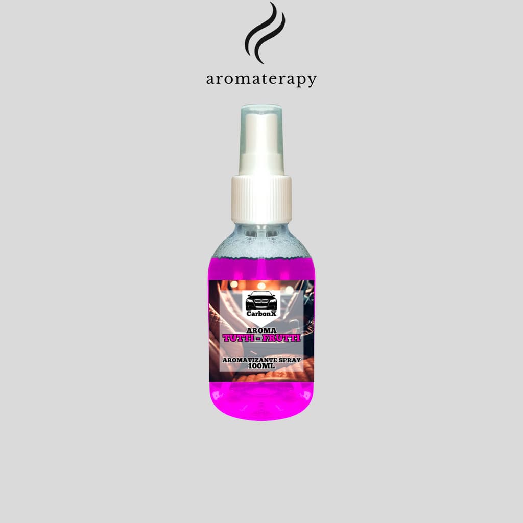 Aromatizador de Carro Spray Cheirinho Perfumado (Lavanda / Tutti-Frutti / Malbec / Essencial / Quasar / Carro Novo)