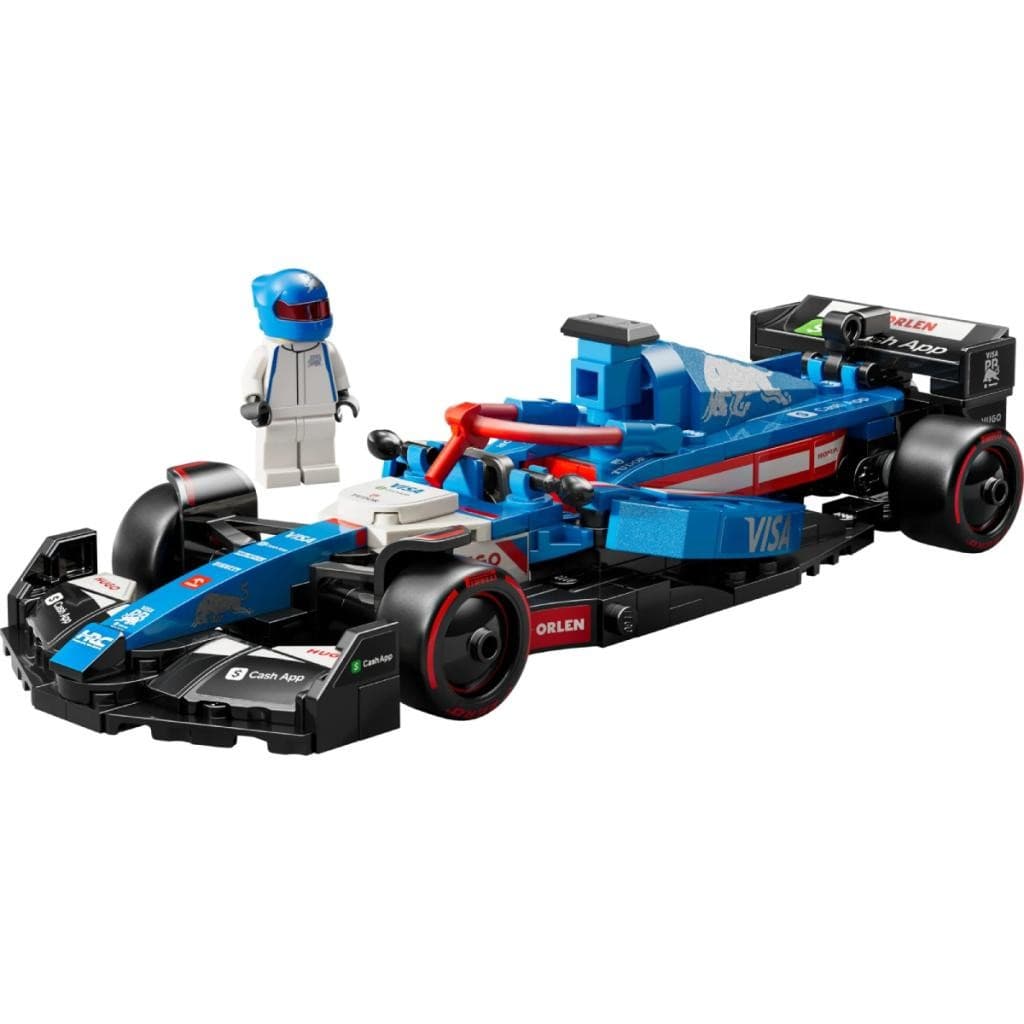 Lego Speed Champions Fórmula 1 Visa Cash App RB VCarb 01 Brinquedo Infantil Menino Colecionável