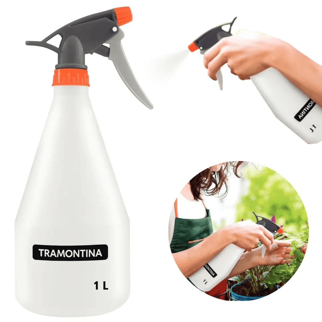 Borrifador Pulverizador Manual 1 Litro Tramontina Pressão