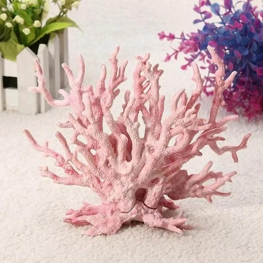 Simulação Planta Ramo Tanque De Peixes Paisagem Decoração Falso Coral Aquário Ornamento Mundo Subaquático