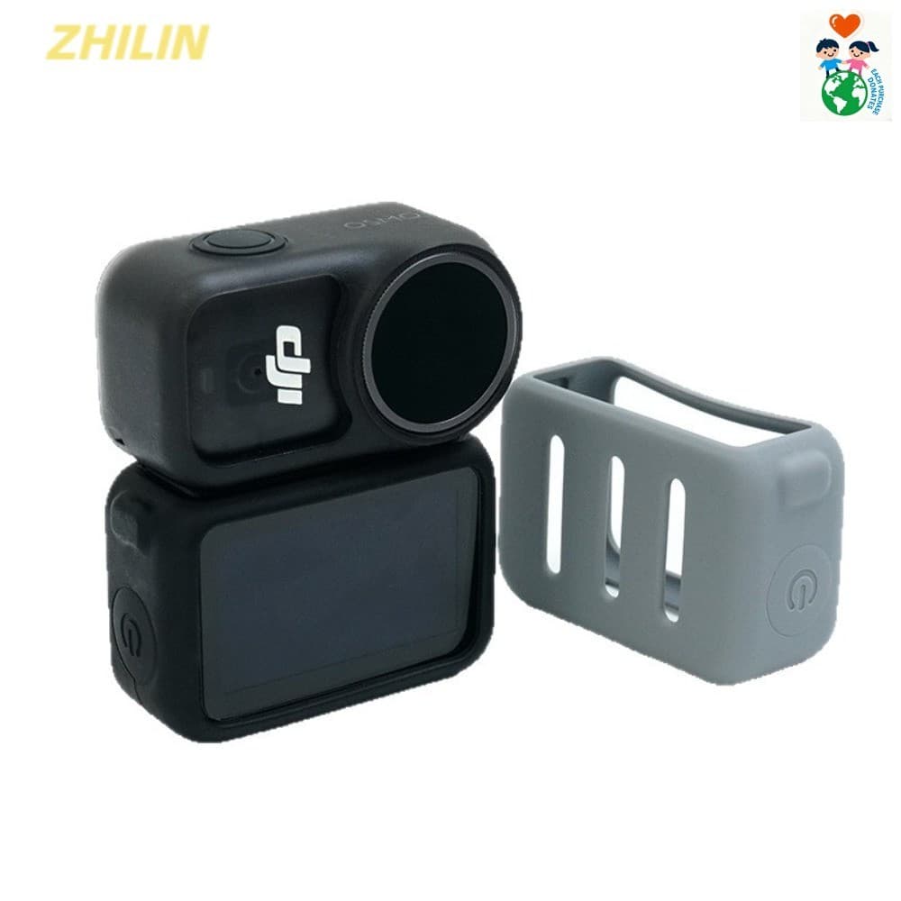 Estoque pronto Adequado para DJI OSMO NANO Módulo de transmissão de imagem Capa protetora de Silicone Capa protetora de