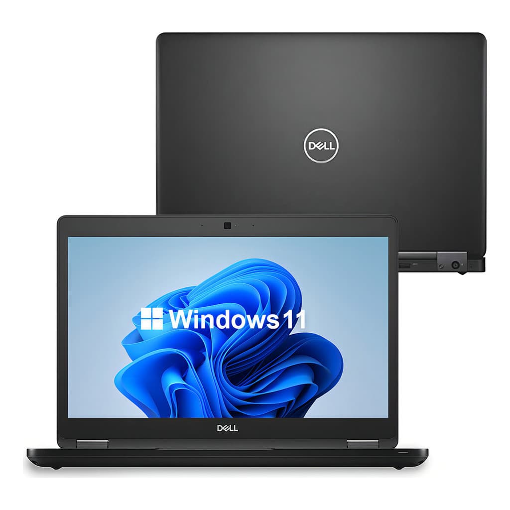Notebook Core I5 2,6ghz 8gb Ssd M.2 256gb - Dell Latitude Cor Preto - Excelente (Recondicionado)