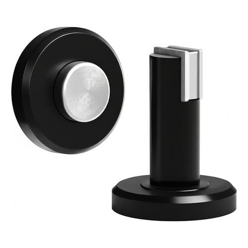 Trava Porta Magnético Dual Comfort Door - Preto