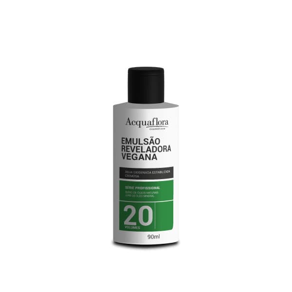 Água Oxigenada Reveladora Acquaflora Vegana 20vol 90ml