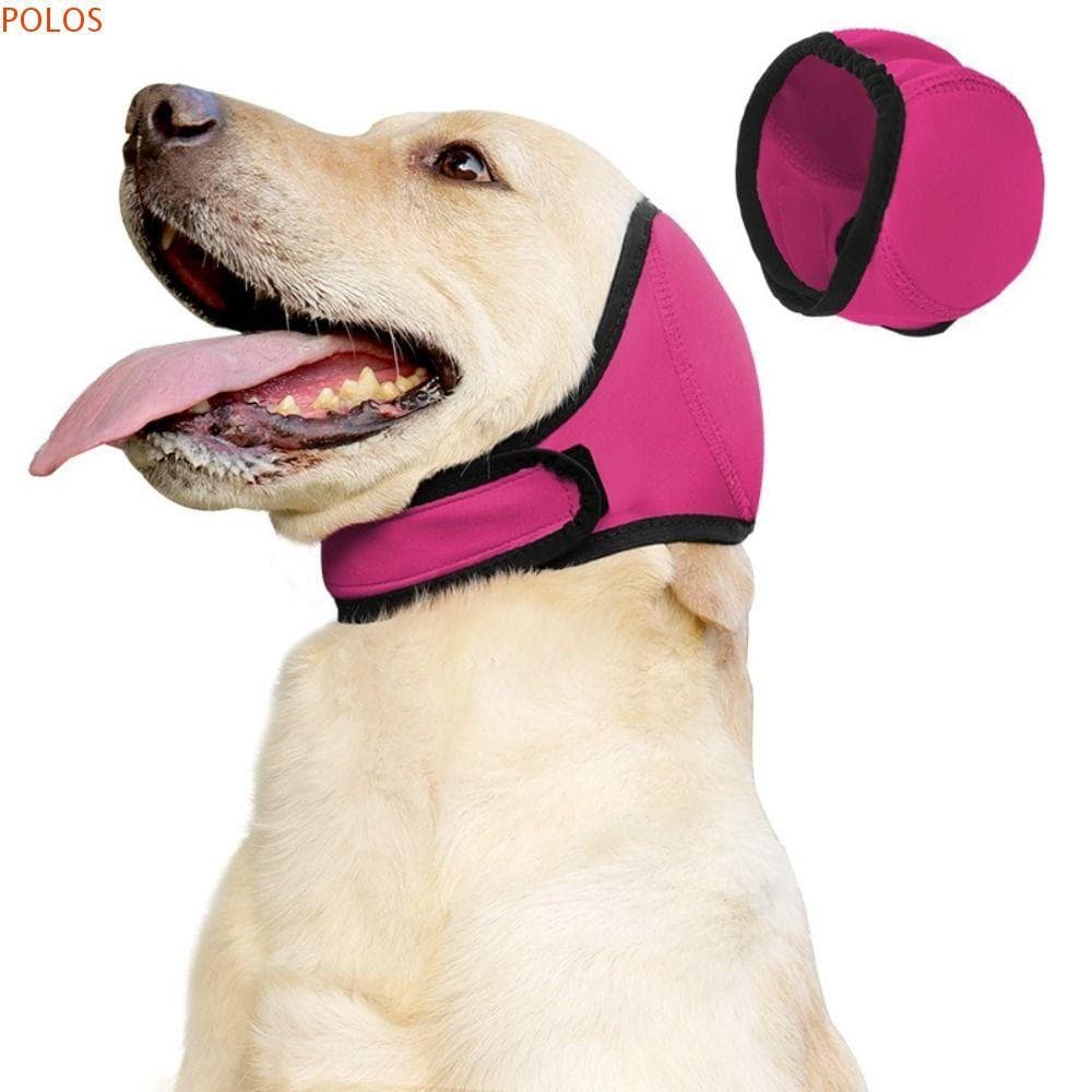 Capas Para Orelha De Cachorro POLOS , Protetor De Calmante Ajustável Antirruído Cães , Proteção Auditiva À Prova D'água