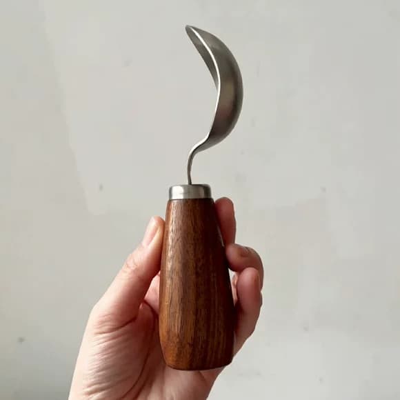 Comer colher de melancia grau alimentício 304 aço inoxidável sorvete sobremesa colher criativa utensílios de mesa domést