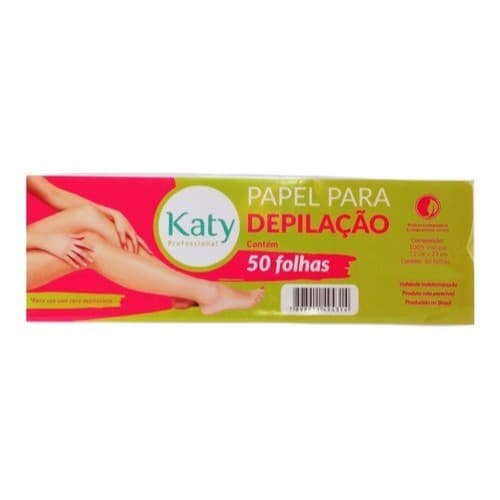 Papel para Depilação com 50 Folhas Katy Professional