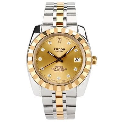 Relógio masculino mecânico automático Tudor Classic Series 21013 Yuan