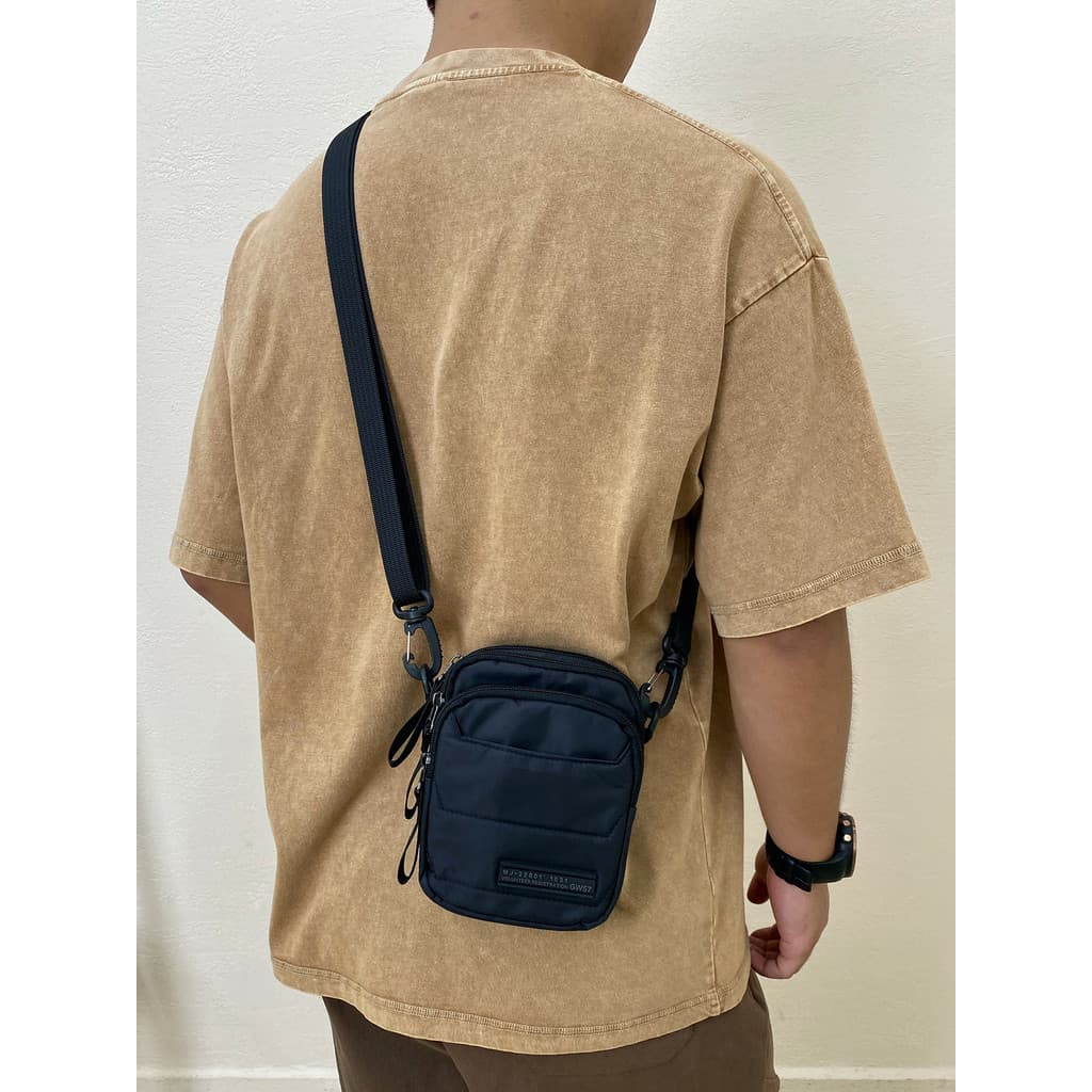 Voluntário lazer saco do telefone móvel contador novo pequeno quadrado saco das mulheres dos homens Unisex viagem ao ar