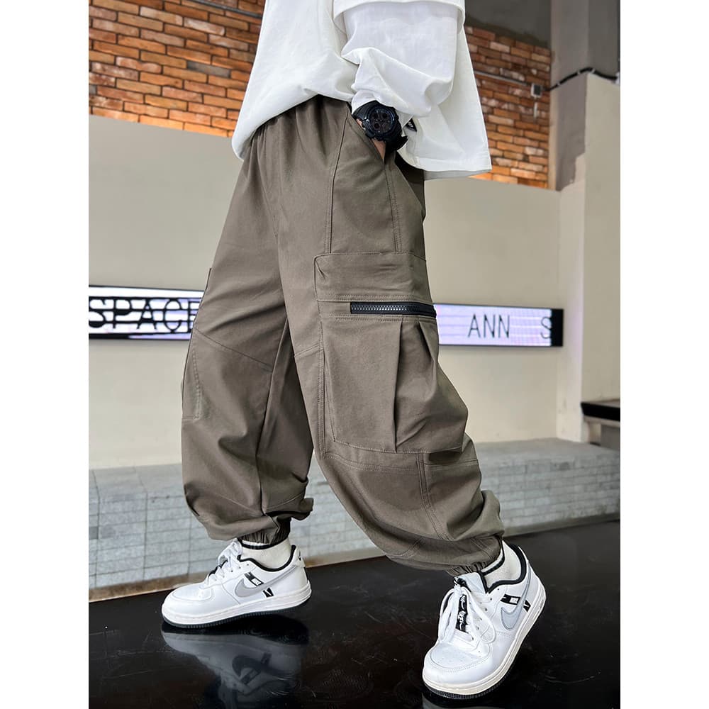 Crianças crianças roupas meninos primavera outono macacão calças 2026 novo estilo primavera versão coreana médio grande