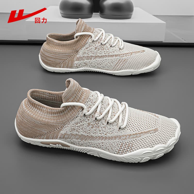 Puxar para trás sapatos masculinos verão respirável estilo fino malha sola macia deslizamento-em meias Net sapatos lazer