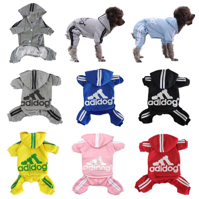 Roupas Para Animais De Estimação Cães Hoodies Moletom Quente Traje Chihuahua Buldogue Francês Labrador Casaco De Cachorr