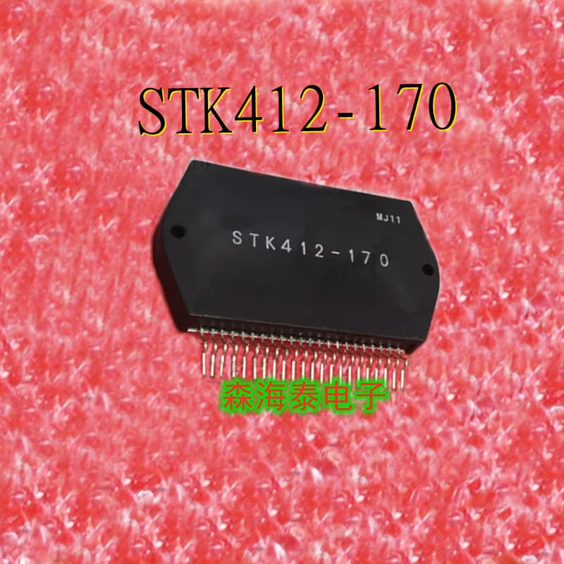 Módulo Amplificador de Áudio STK412-170 SIP-22 IC Novo Original Genuíno