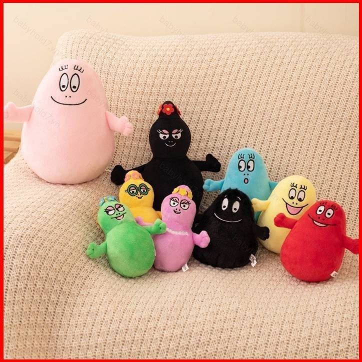 BH7 Colorido Barbapapa Brinquedos De Pelúcia Bonecas Presente Para Crianças Decoração De Casa Dos Desenhos