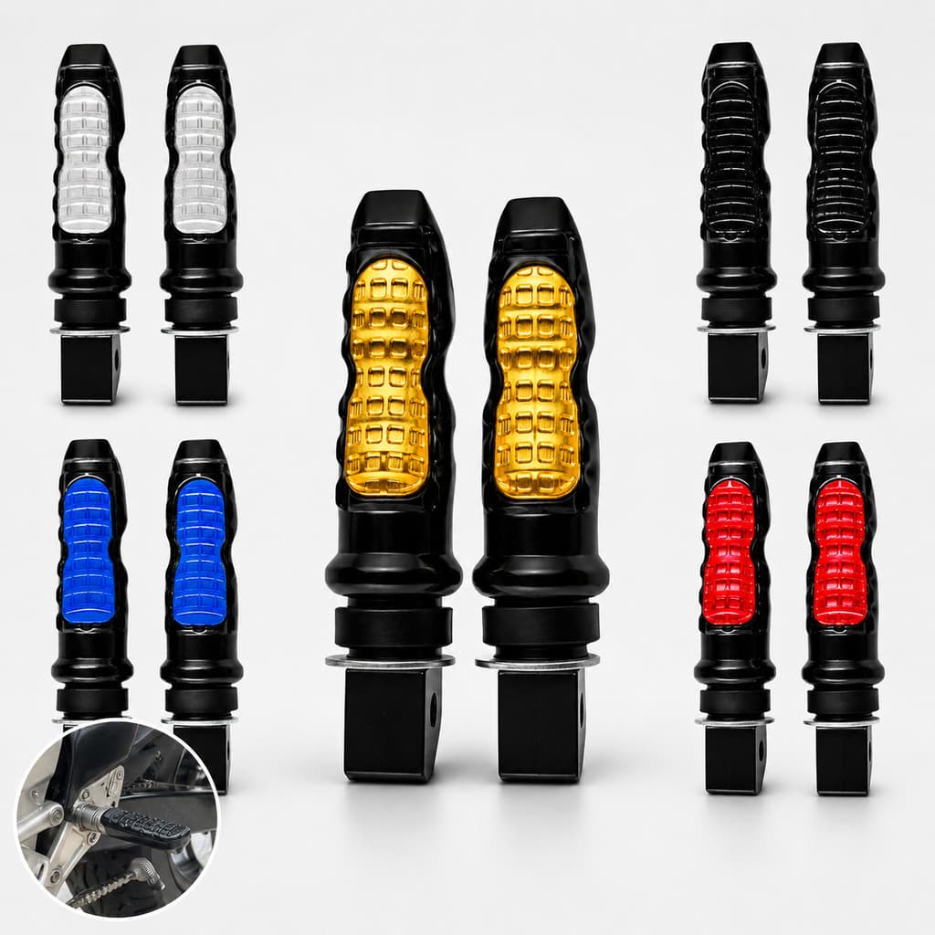 Pedaleira Esportiva Universal Moto Honda Yamaha