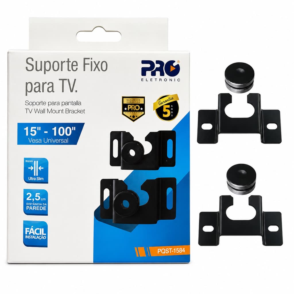 Suporte Fixo PRO ELETRONIC PARA  TV LCD LED 15 a 84 POL