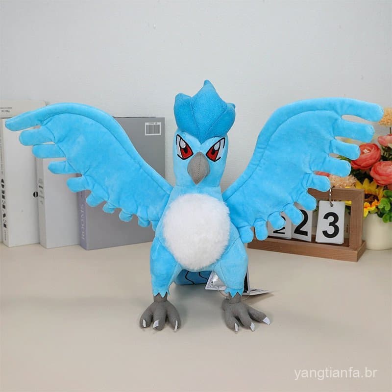 30cm Anime Pokemon Brinquedo De Pelúcia Articuno Lendário Pokémon Bolso Monstro Boneca Macio Recheado Para Crianças Aniv