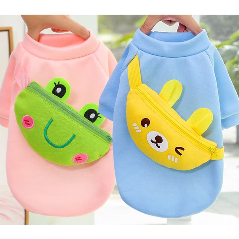 Roupas De Outono E Inverno Para Cães Quentes Gatos Mensageiro Animais De Estimação Casaco Bonito .