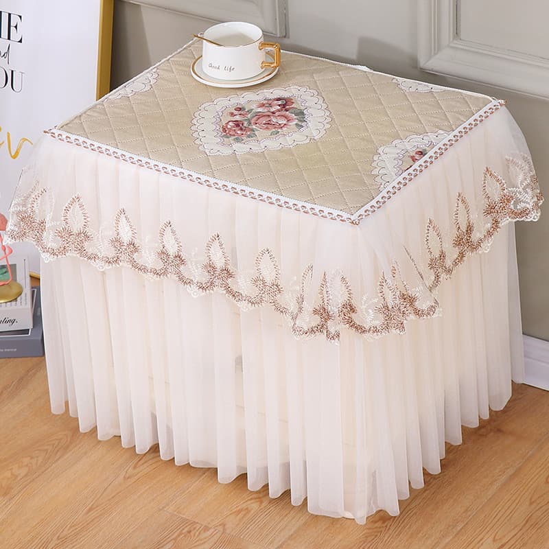 Máquina de lavar roupa de fio de beleza TV geladeira forno de microondas capa de mesa de cabeceira capa de toalha capa d