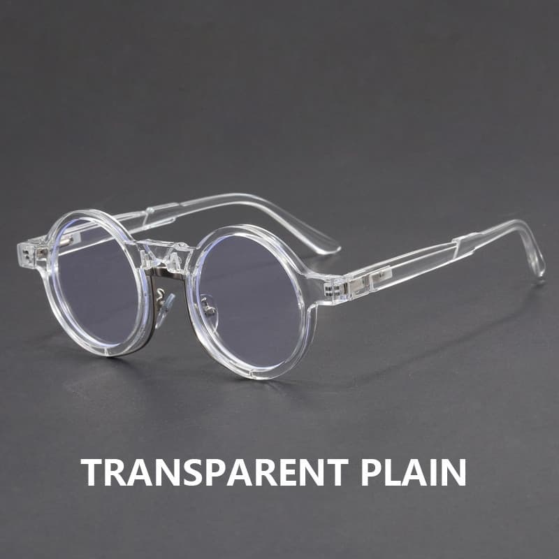 Óculos Transparentes De Armação Óptica De Moda De Alta Qualidade , Redonda Vintage , Design De Miopia , Ultra Leves
