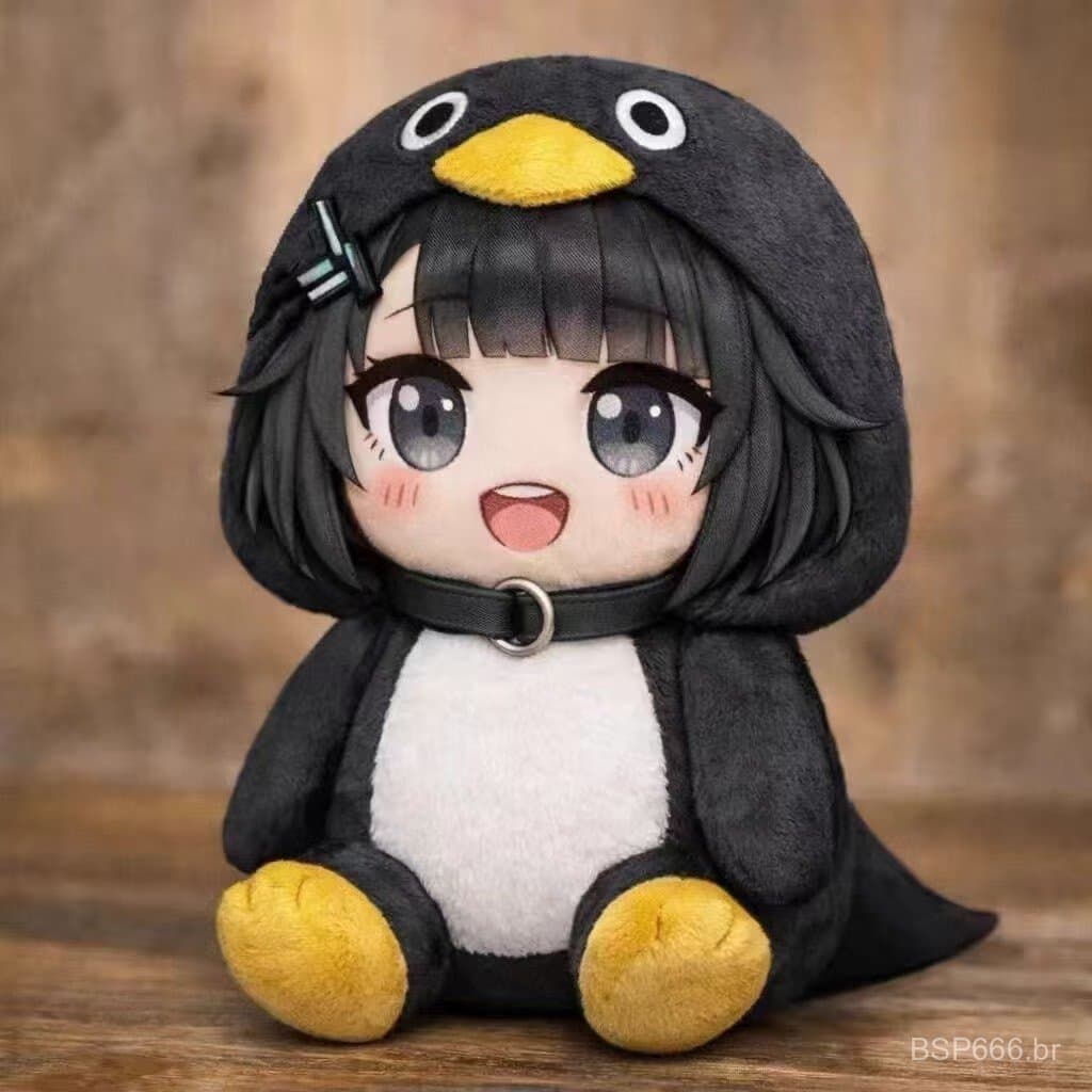 Boneco de Pelúcia Pinguim Pequeno Gugu Gaga, Brinquedo Fofo, Presente de Aniversário
