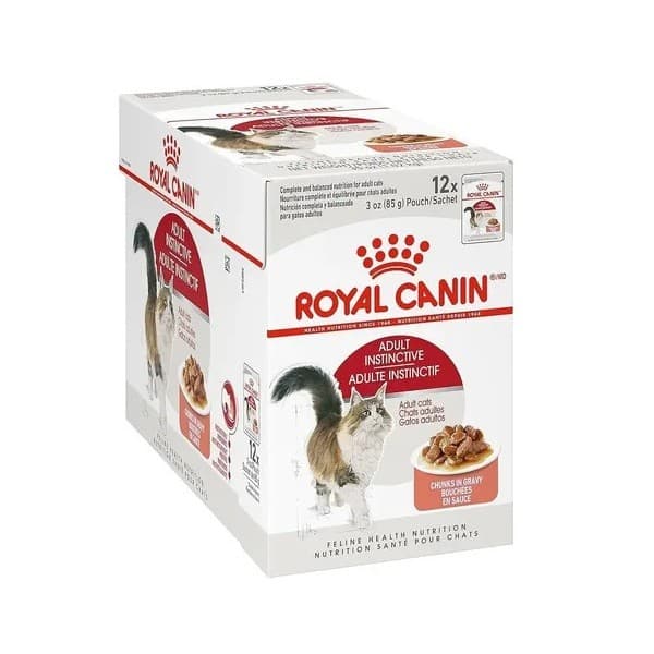 Royal Canin Instinctive Kit 12 Royal Canin Instinctive Adulto Gatos 85 g Gato Todas as idades Ração para gatos