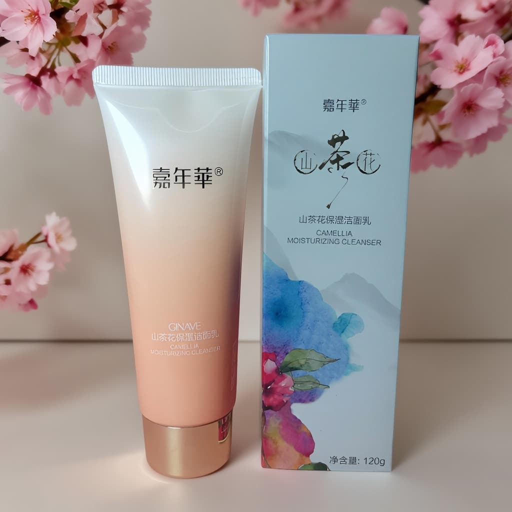 Carnival Camellia Limpador Facial 120g Limpeza Suave Confortável Limpador Facial Loja 79 a20290308Genuíno Genuíno Genuín