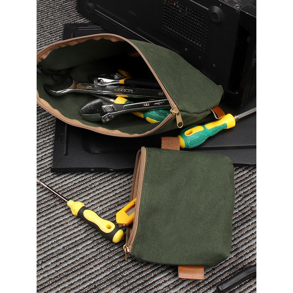 Bolsa de armazenamento para reparo de eletricista, forte, durável, bolsa de ferramentas de Hardware, simples, cera molha