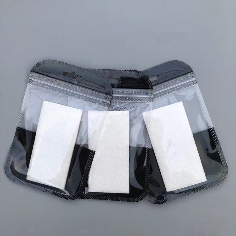 Peças de fibra de extensão de fibra de Manicure peças de fibra de extensão de unhas peças de seda não tecidas aleatoriam