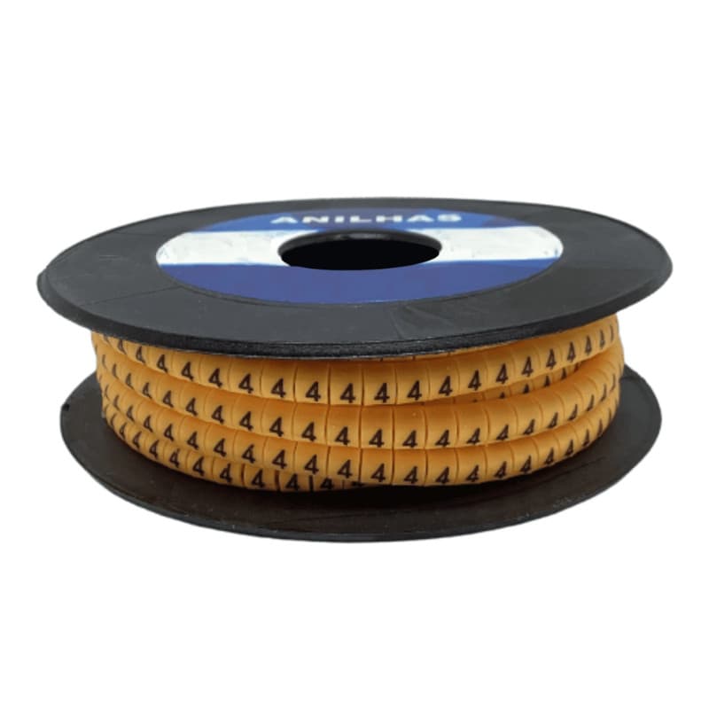 KIT COM 100 ANILHAS 0,75MM - No 4 - SCHUHMACHER