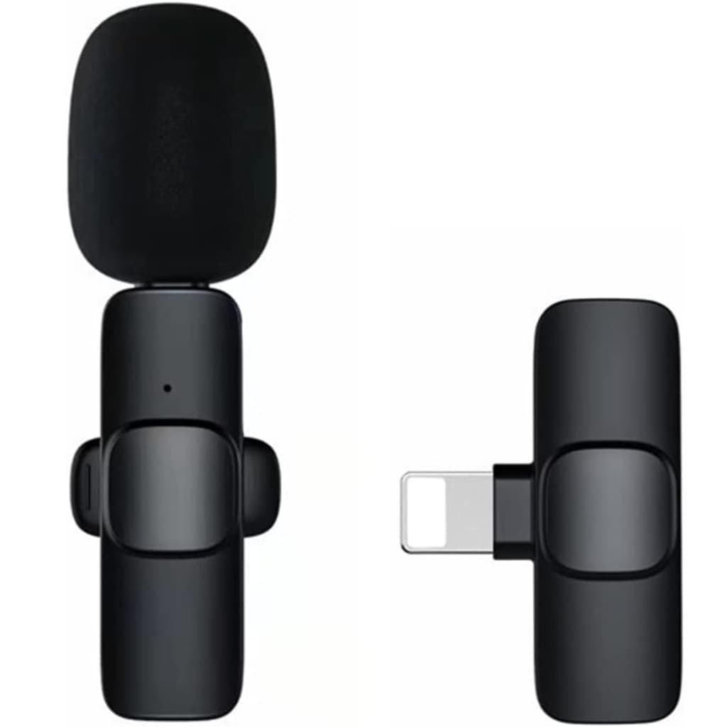 Microfone Lapela Sem Fio Compatível Android Usb C Type C