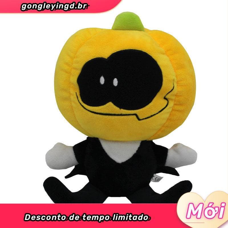 25-30cm Friday Night Funkin Plush Toy Friday Night Funkin Boyfriend Spooky Month Skid and Pump Soft Stuffed Animal Doll
