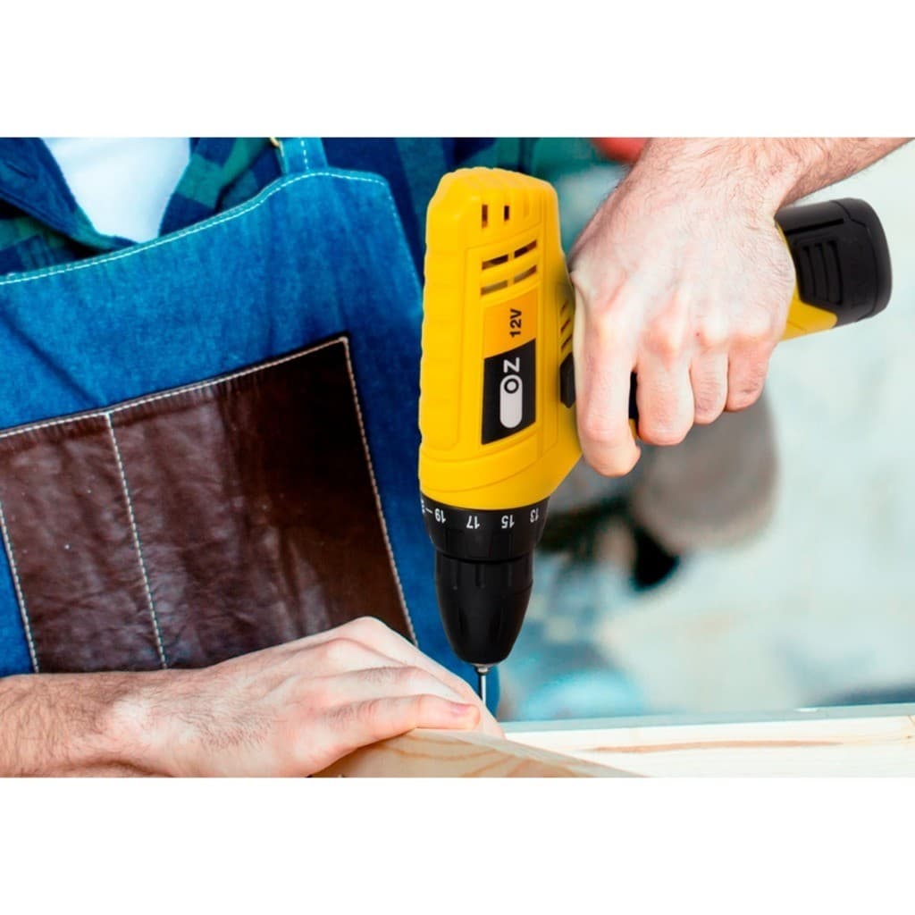 Parafusadeira Furadeira Sem Fio Bateria 12v Bivolt