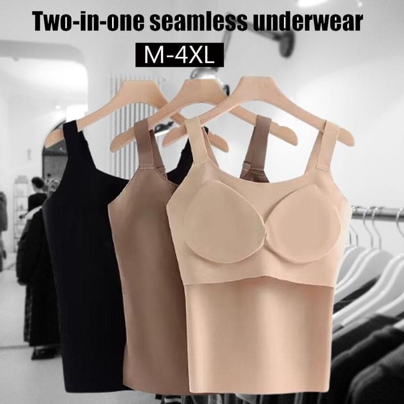 Camisola plus size De Verão Para Mulheres , Sutiãs Acolchoados Sem Costura Com Alças Ajustáveis Esportivos , streetwear