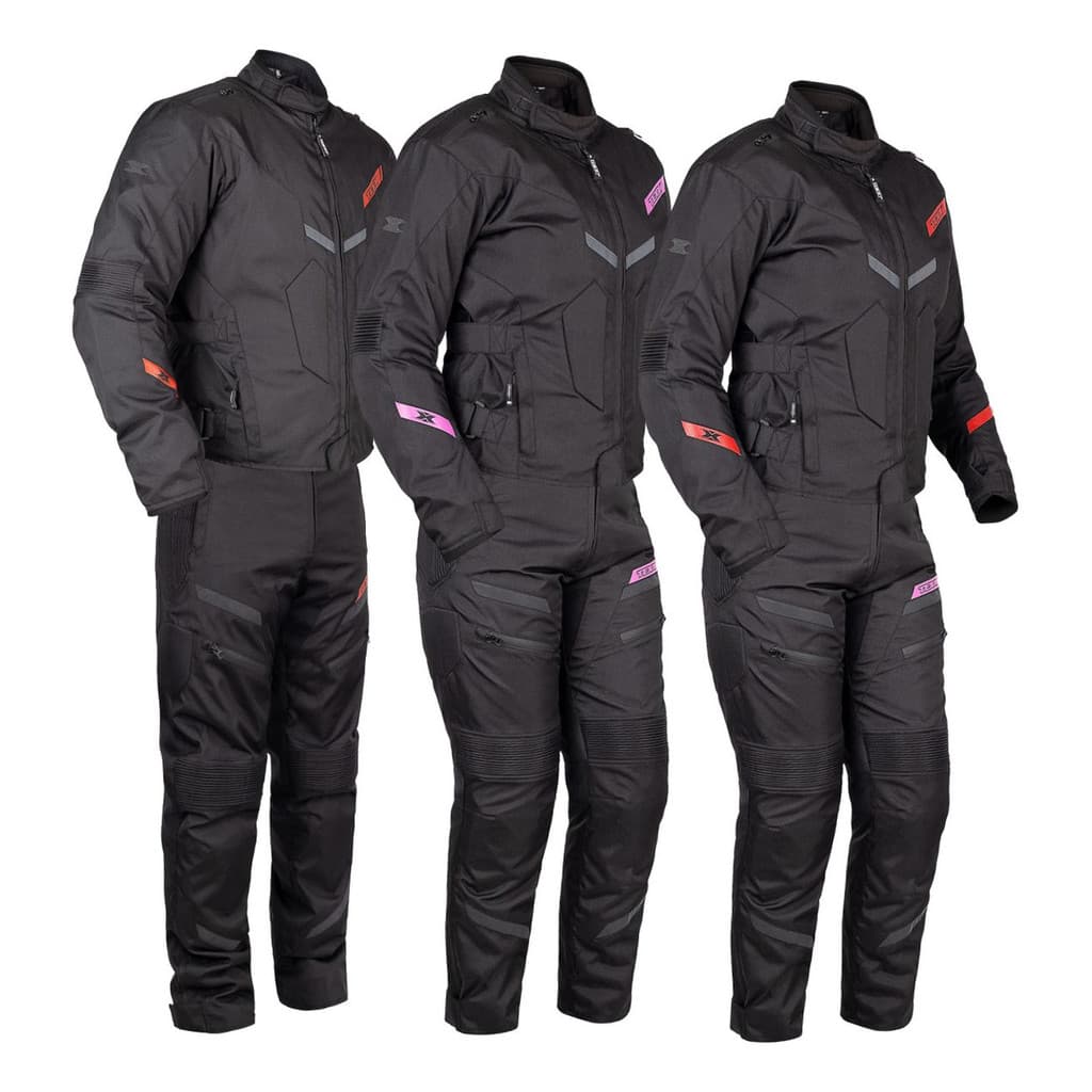 Conjunto Jaqueta Calça Strike V2 Texx Motociclista Feminino