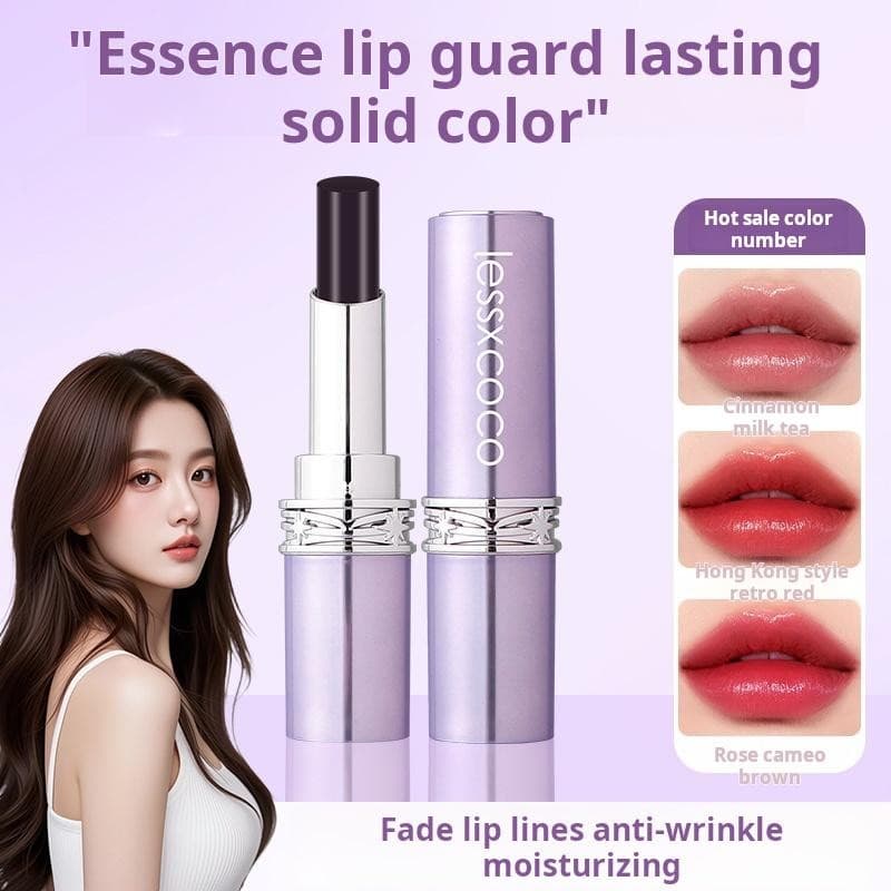 Batom Velvet Matte Dark Magic, Textura Leve e Suave, Hidratação de Longa Duração, Brilho Labial com Essência Nutritiva
