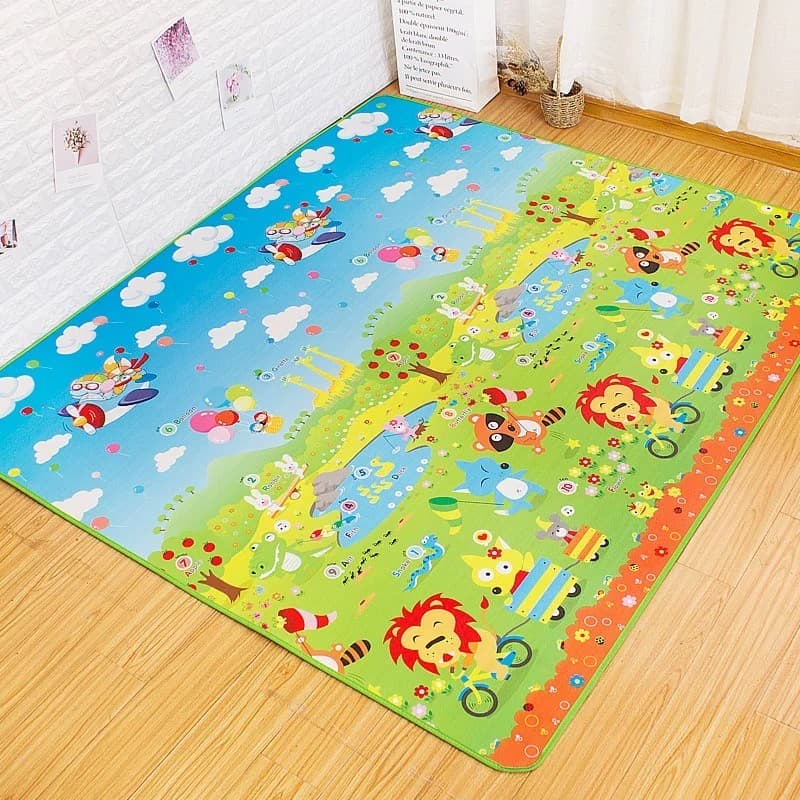 Tapete Termico Infantil Bebe Estampas Atividades Educativo Tapetinho Lavável Impermeavel