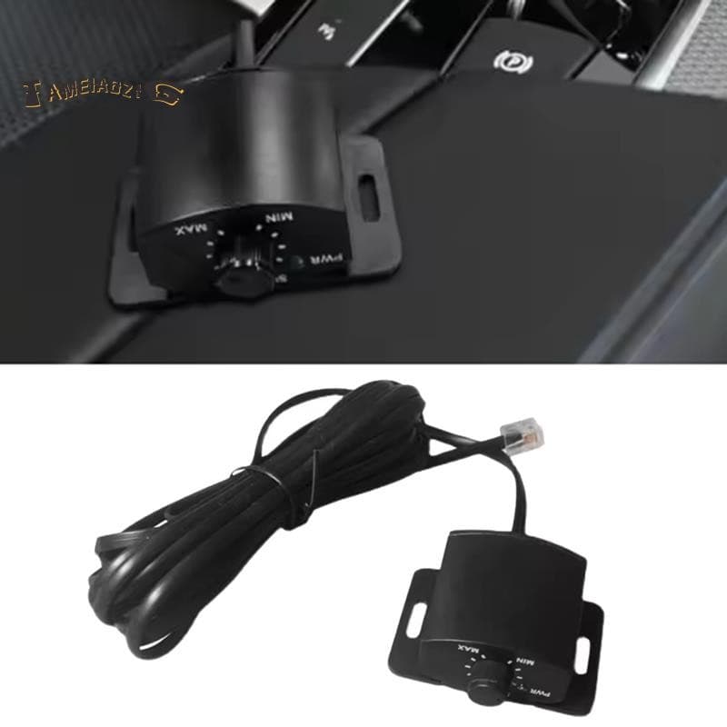 🔥Controlador Remoto Amplificador Para Regulador De Volume De Som De Áudio De Carro Com Cabo
