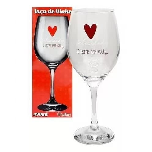 TAÇA BARONE AGUA LOVE/ CELEBRE O AMOR 490ML - ALLMIX