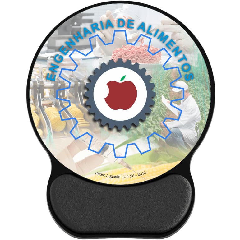 MOUSE PAD ERGONÔMICO - OFFICE ENGENHARIA DE ALIMENTOS