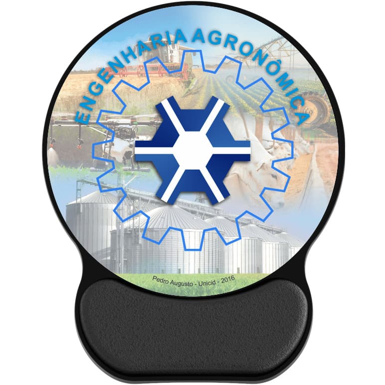 MOUSE PAD ERGONÔMICO - OFFICE ENGENHARIA AGRONÔMICA