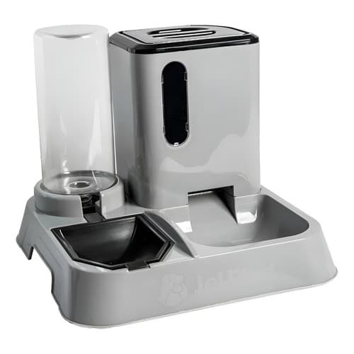 Comedouro Bebedouro Automático Premium Com Pá Porta Petiscos